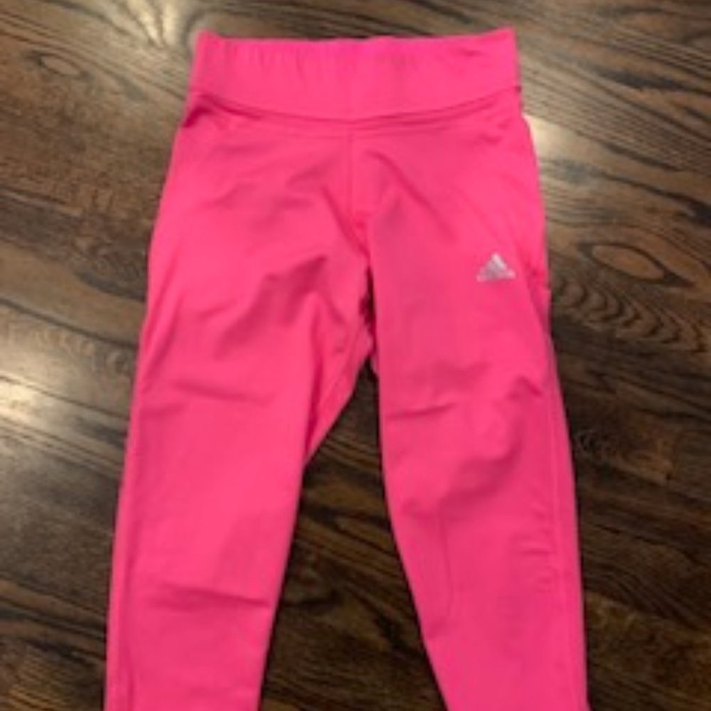 NWOT Adidas leggings- pink